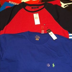 Tommy Hilfiger / Polo Ralph Lauren T-shirt Set